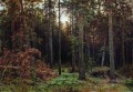 forêt de pins 1885 1 paysage classique Ivan Ivanovitch